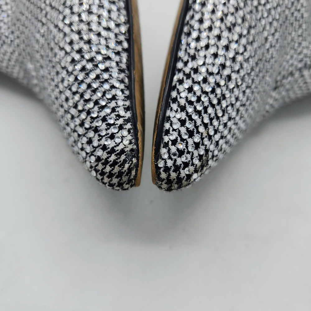 Kurt Geiger London Burlington Crystal Houndstooth Boots 40 - Picture 10 of 16